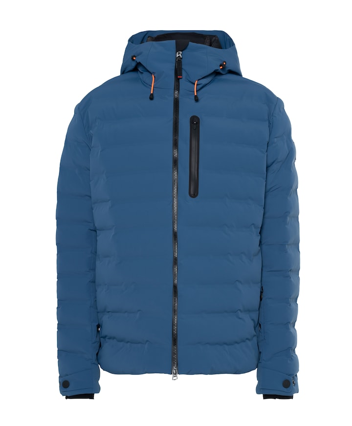 Heren ski-jas blauw