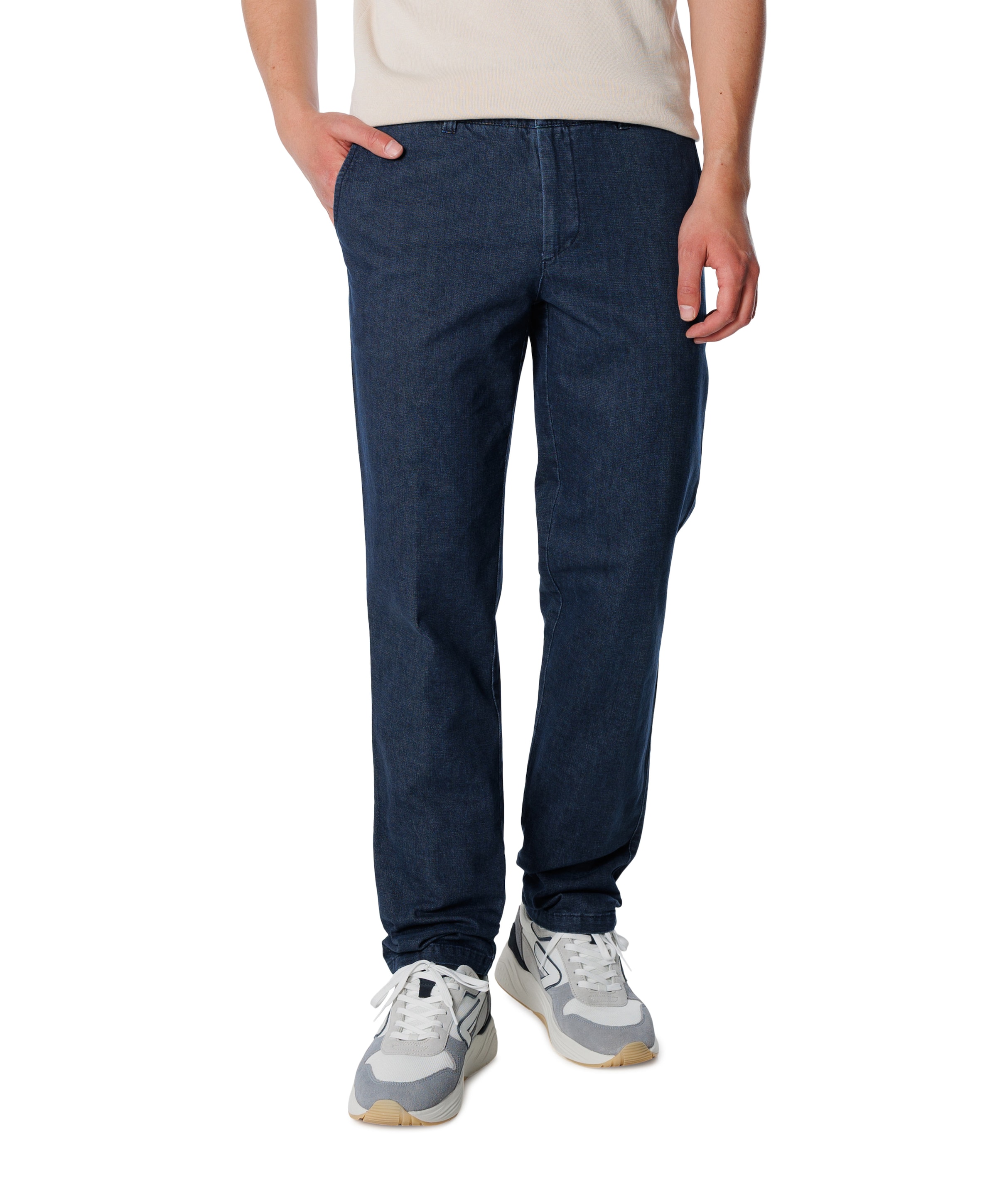 Modern Chino Jeans heren broek blauw