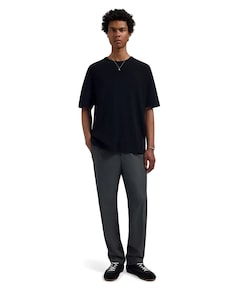 Slim Elasticated Pant heren pantalon grijs