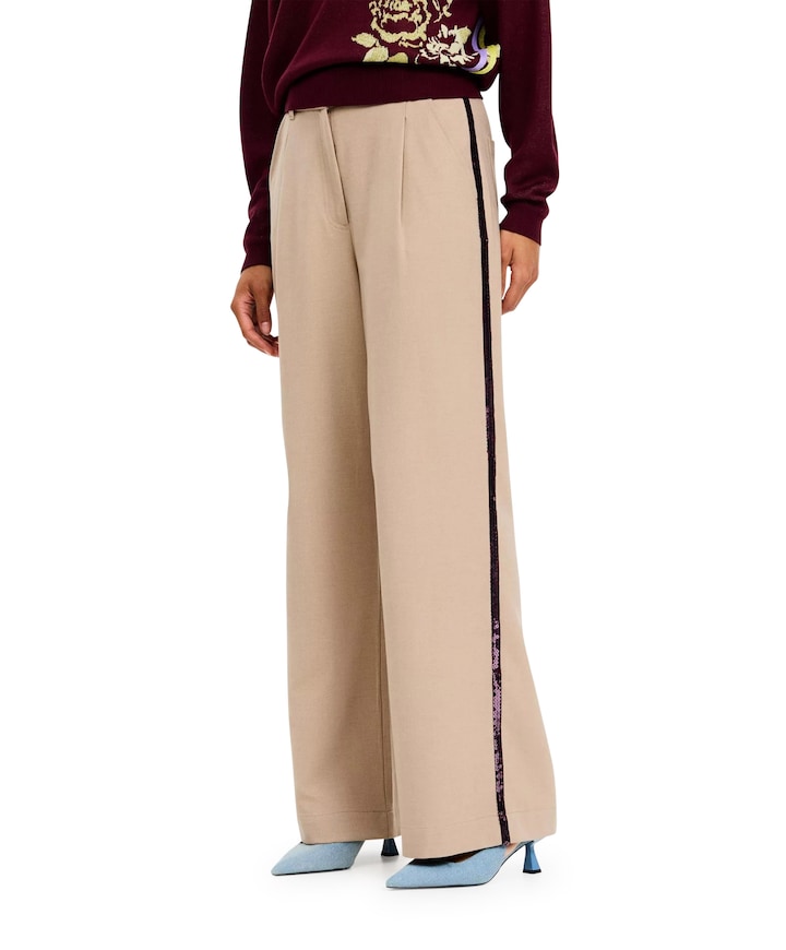 Tiare dames broek beige