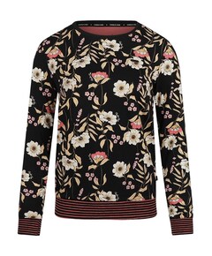 Dames pyjamatop zwart