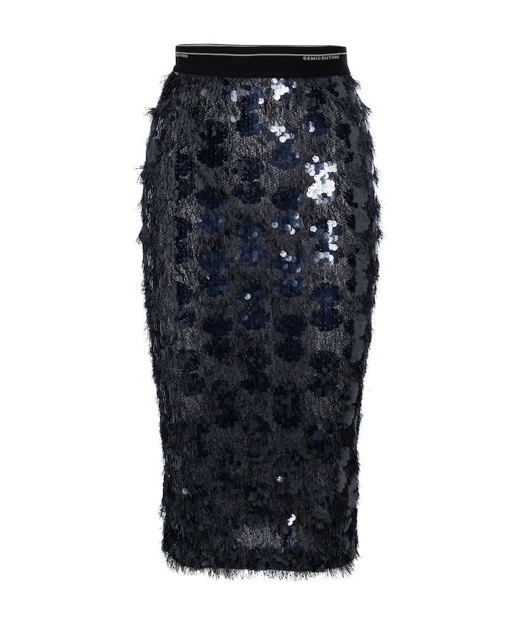 Dames rok blauw