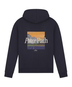 Heren sweater blauw
