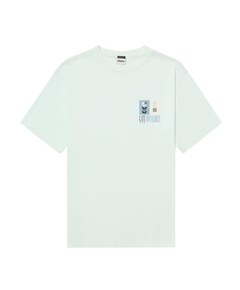Heren T-shirt blauw
