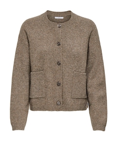 Dames vest bruin