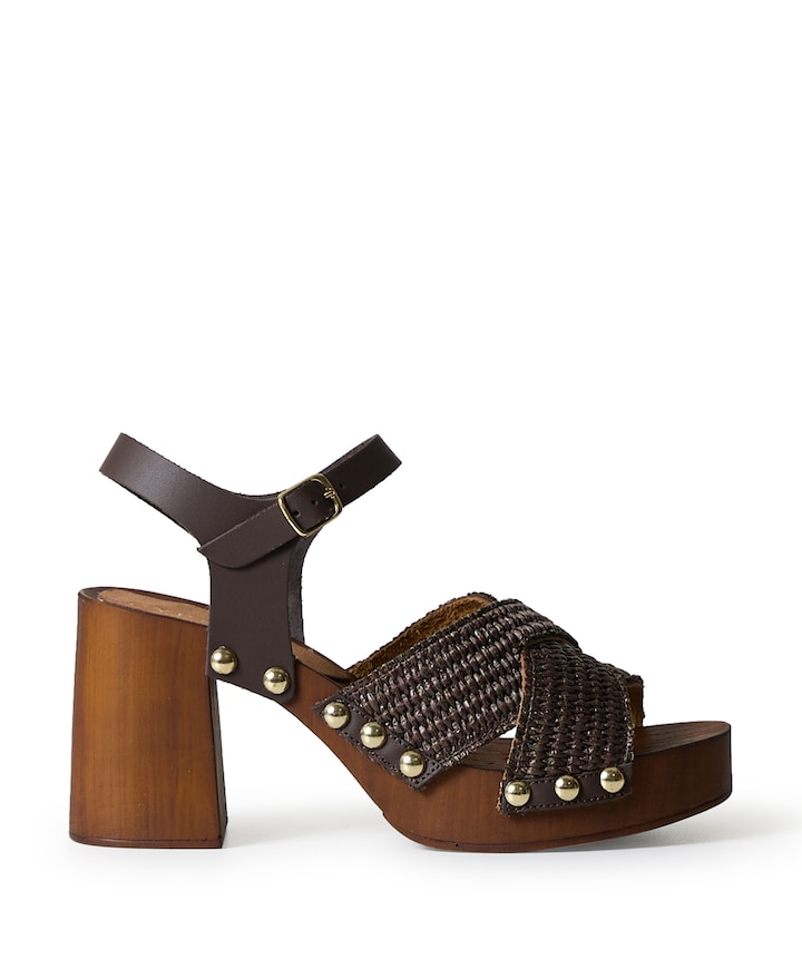 Zada dames sandalets bruin