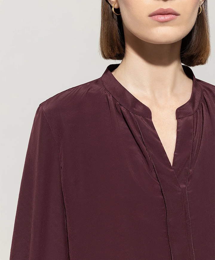 Blouse bordeaux