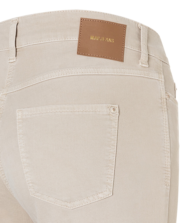 DREAM WIDE dames jeans beige