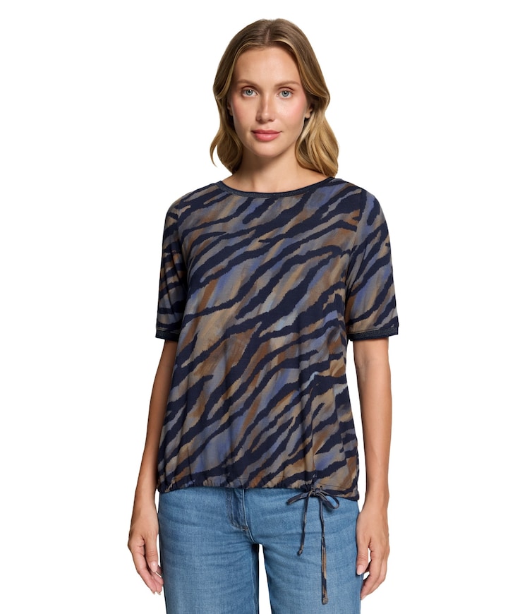 Dames T-shirt blauw