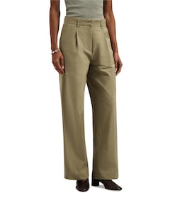 Tailored trousers dames broek beige