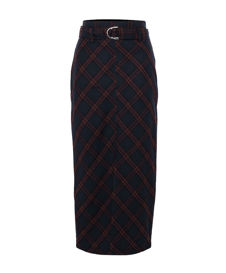 Dames rok blauw