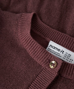 Meisjes vest bruin
