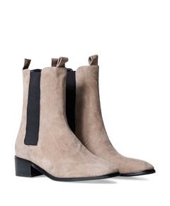 Berenice enkellaarzen beige