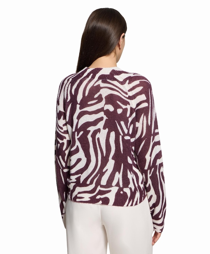 Dames trui bordeaux
