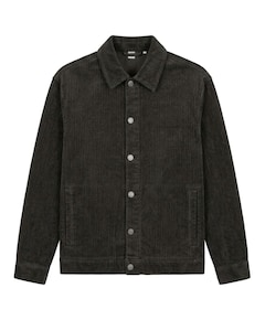 Heren overshirt grijs