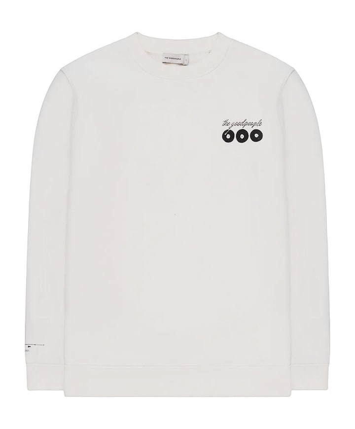 Heren sweater ecru