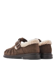 Fae Remi dames loafers bruin