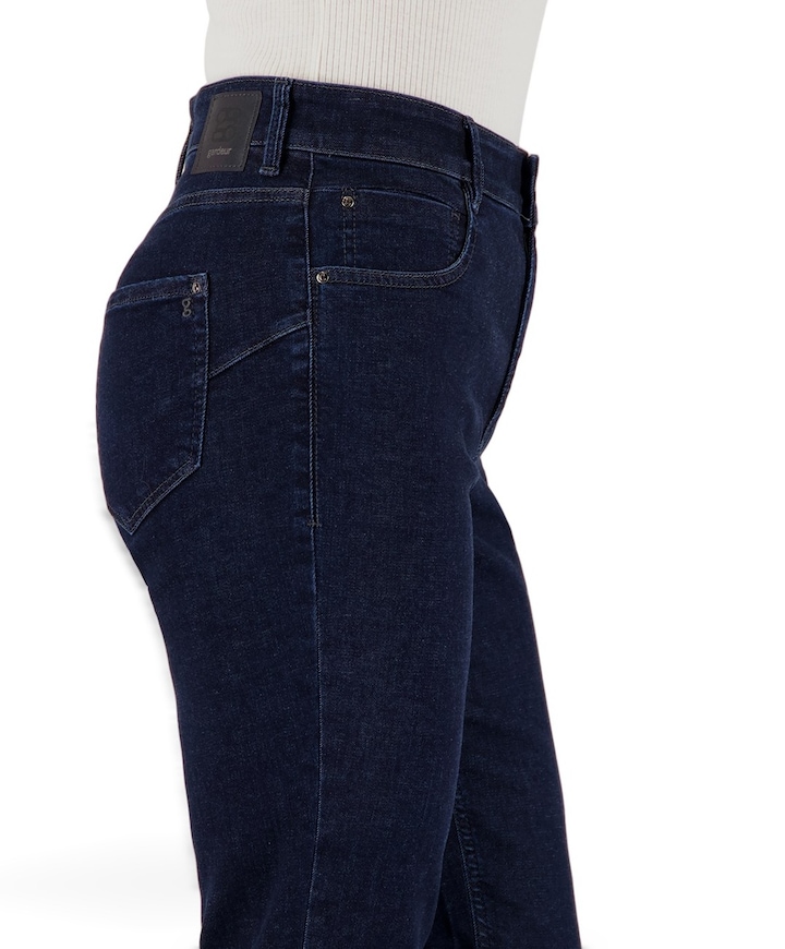 Hose 5-Pocket Straight dames jeans blauw