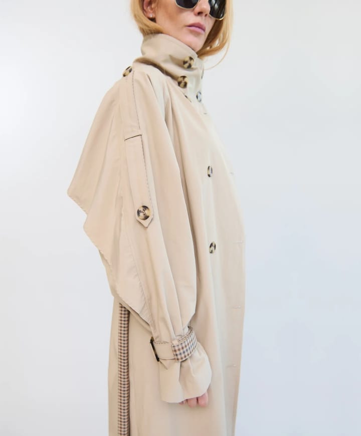 Dames jas beige