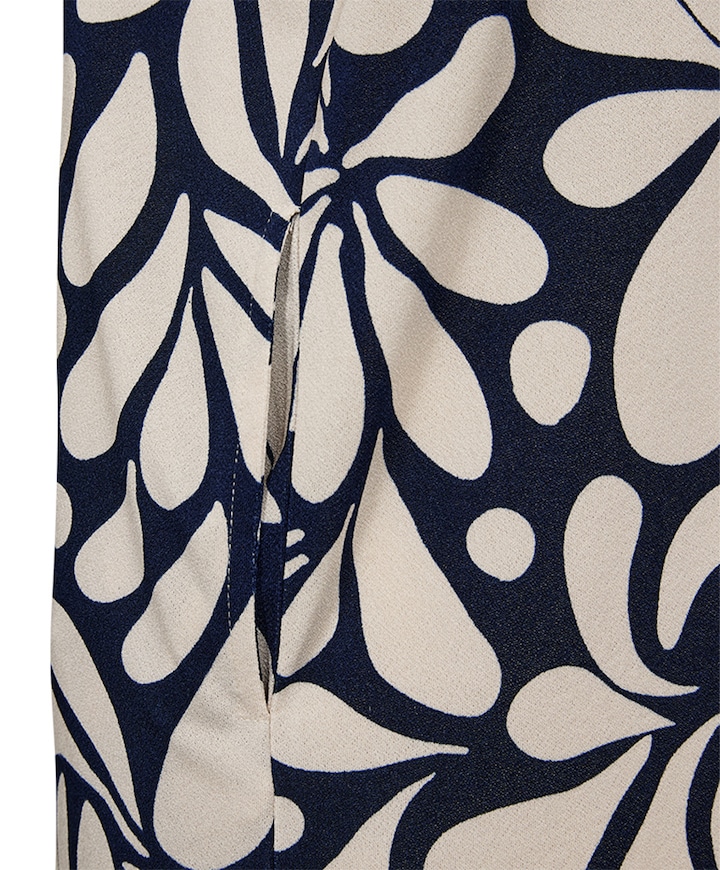 Dames jurk blauw