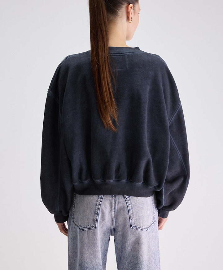 Dames sweater blauw