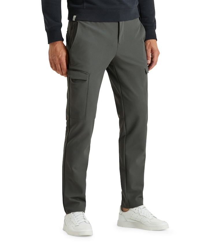 CARGO PANTS JERSEY heren broek grijs