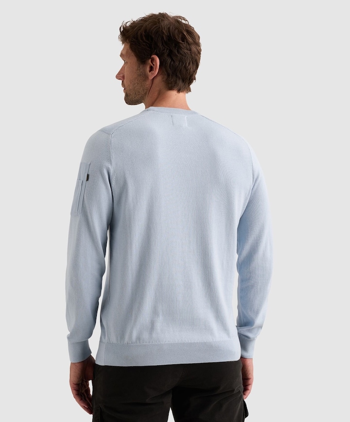Heren trui blauw