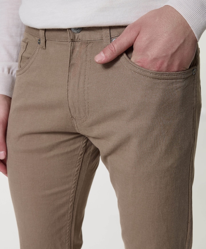 MApete heren jeans beige