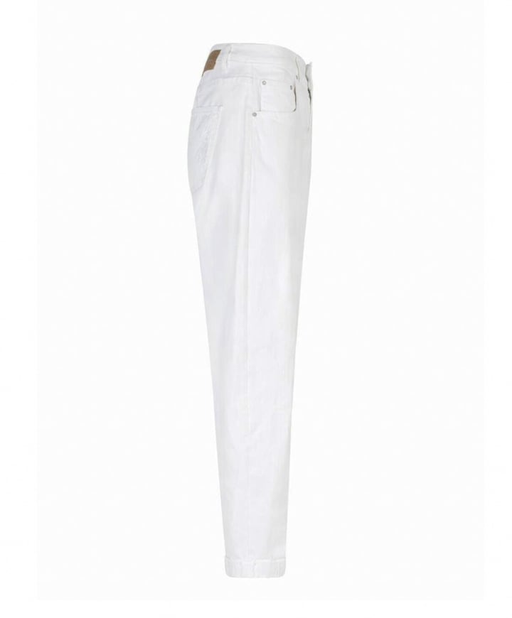 Caitlina Sidepatch dames broek wit