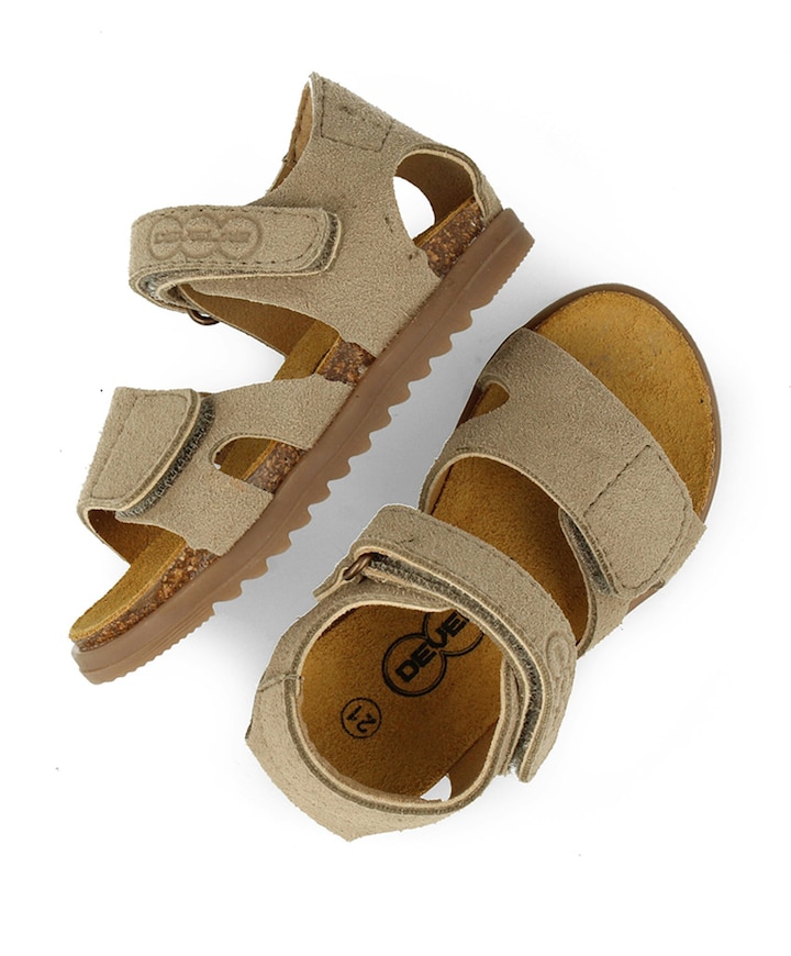 jongens sandalen beige