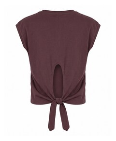 Dames top bruin