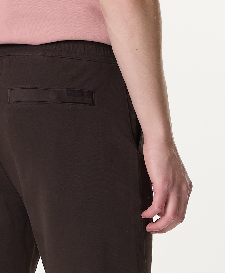 heren korte broek bruin