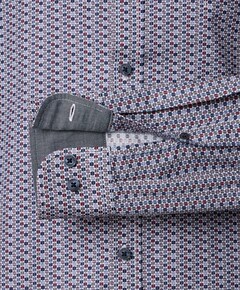 Overhemd lange mouw blauw