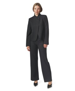 Nathalie Slim Pinstripe Pants dames broek blauw