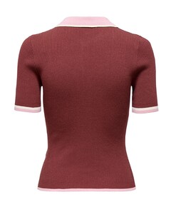 Dames polo bordeaux
