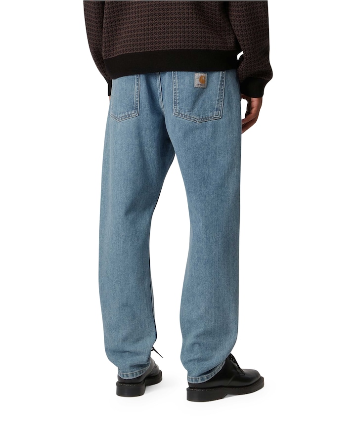 Carhartt WIP Newel Pant Denim jeans blauw