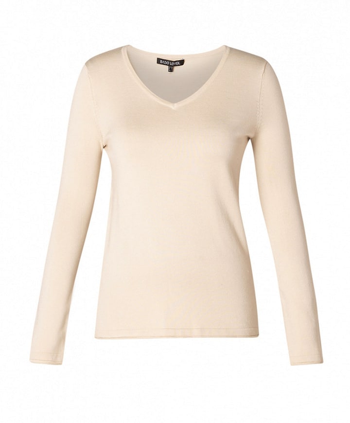 Dames trui beige
