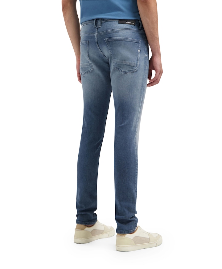 The Jone Skinny Fit heren jeans blauw