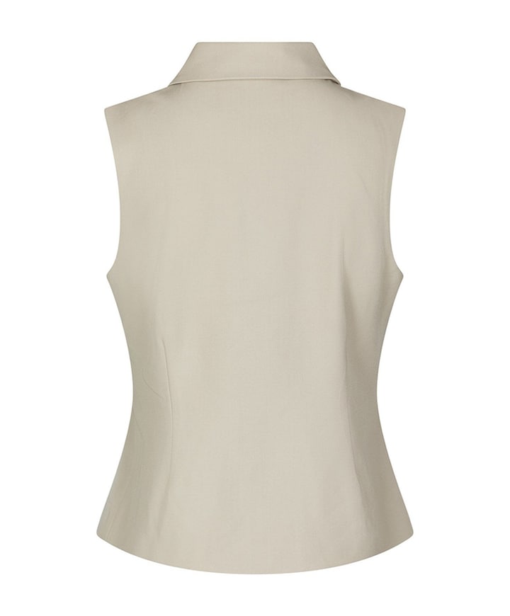 Dames gilet ecru