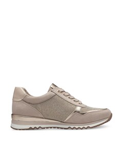Women Lace-up dames sneakers beige