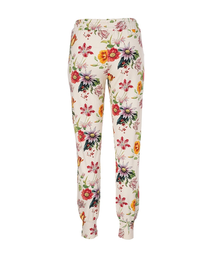 Dames pyjamabroek ecru