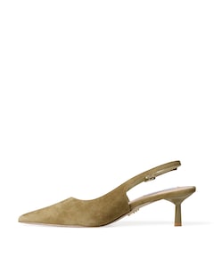 Korra dames slingbacks groen