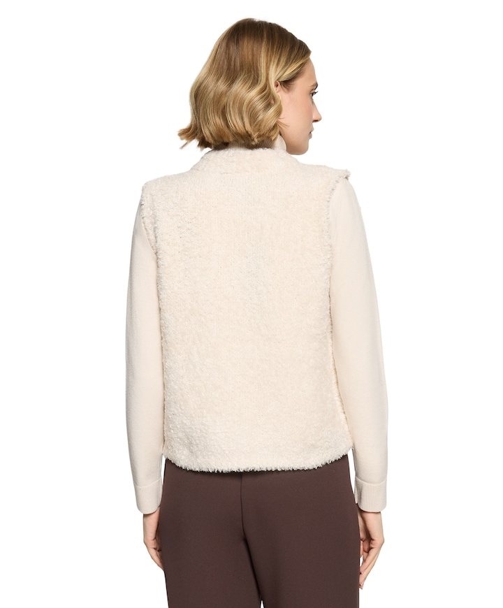 Dames bodywarmer beige