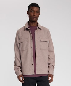 Heren overshirt paars