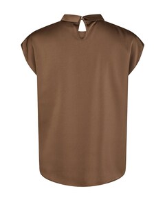 Dames top bruin