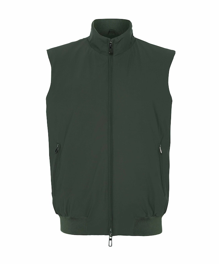 Heren bodywarmer groen