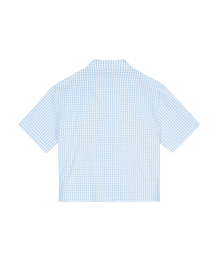 Uniseks overhemd blauw
