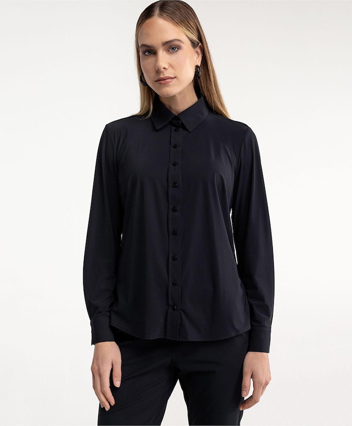 Dames blouse zwart