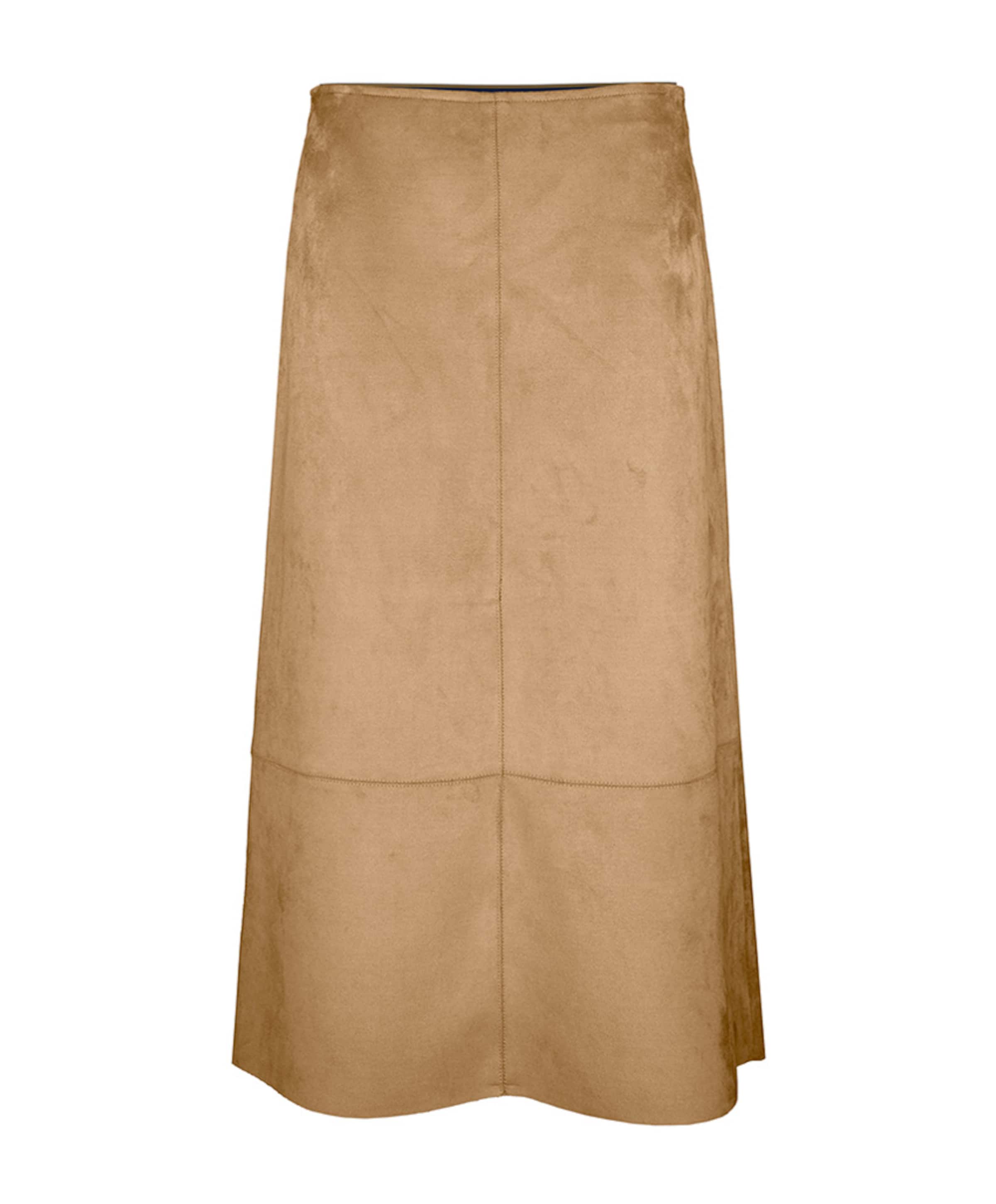 Dames rok beige