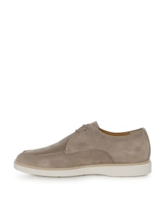 heren veterschoenen beige